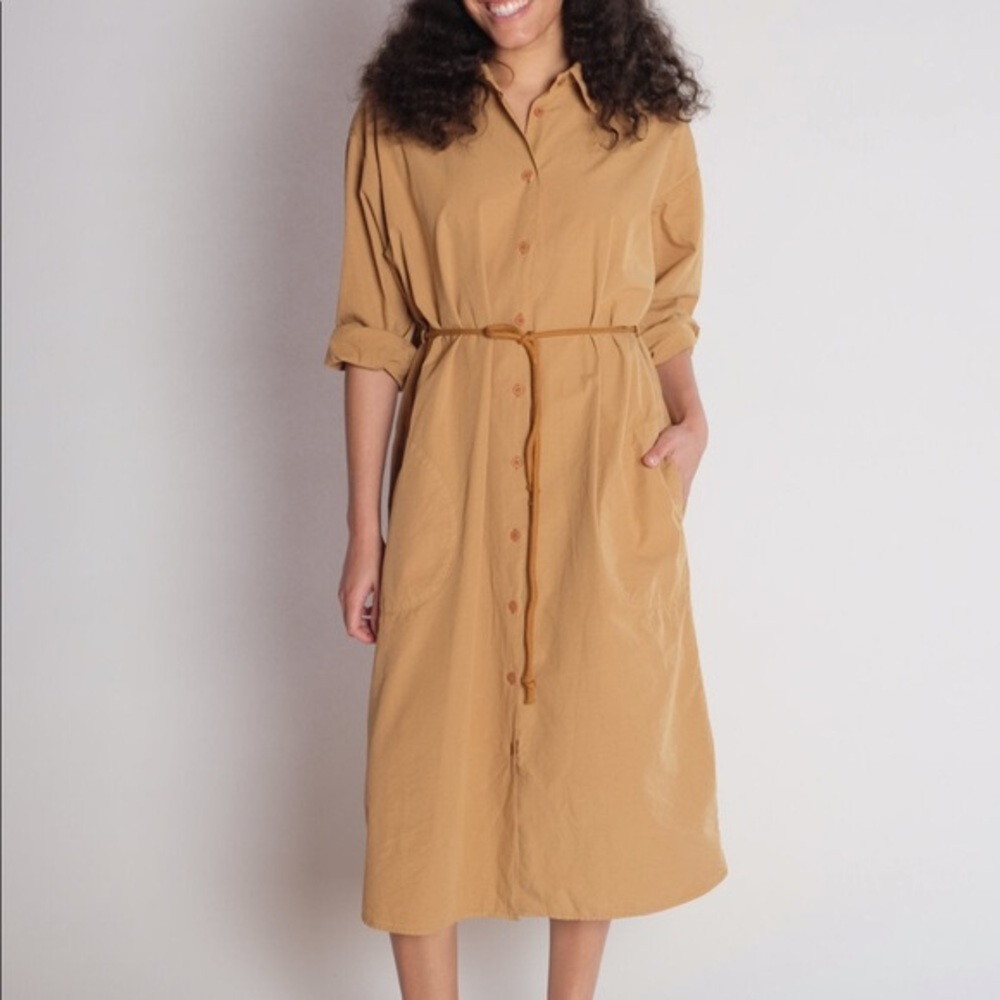 Jesse Kamm - Lasso dress -  ochre - XS